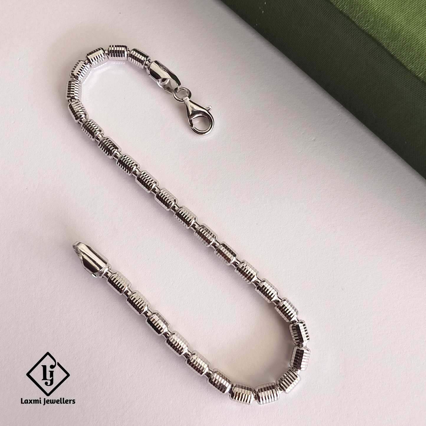 925 Sterling Silver Men’s Bracelet | Stylish Silver Chain Bracelet for Men