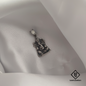 925 Sterling Silver Lord Ganesha Pendant | Religious Ganpati Locket for Men & Women