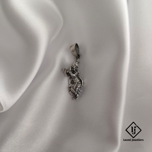 925 Sterling Silver Krishna Pendant | Divine Lord Krishna Locket for Men & Women