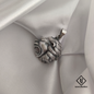 Oxidised 925 Sterling Silver Lion Head Pendant for Men & Women – Bold & Stylish Design
