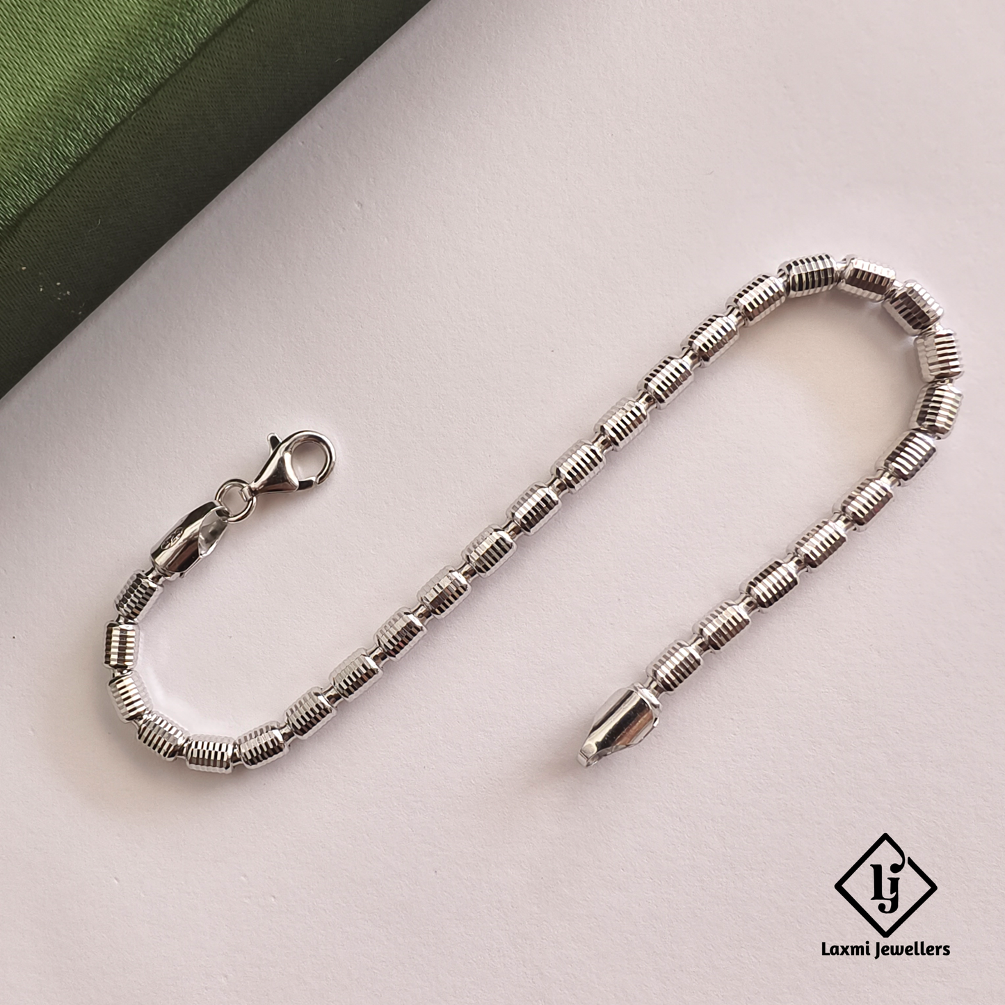 925 Sterling Silver Men’s Bracelet | Stylish Silver Chain Bracelet for Men