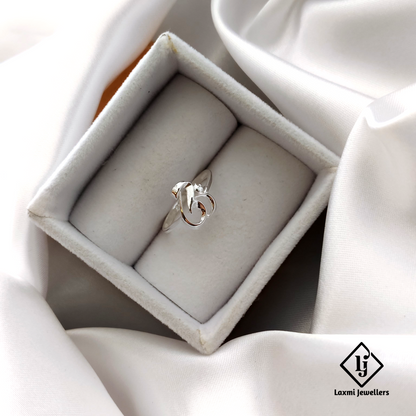 Elegant Om Symbol Sterling Silver Ring – Spiritual Jewelry for Inner Peace