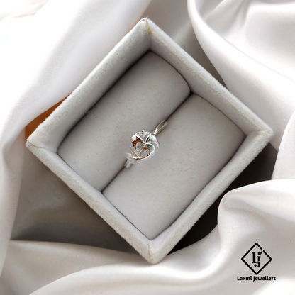 Om Symbol Sterling Silver Ring – Sacred Spiritual Jewelry for Inner Peace