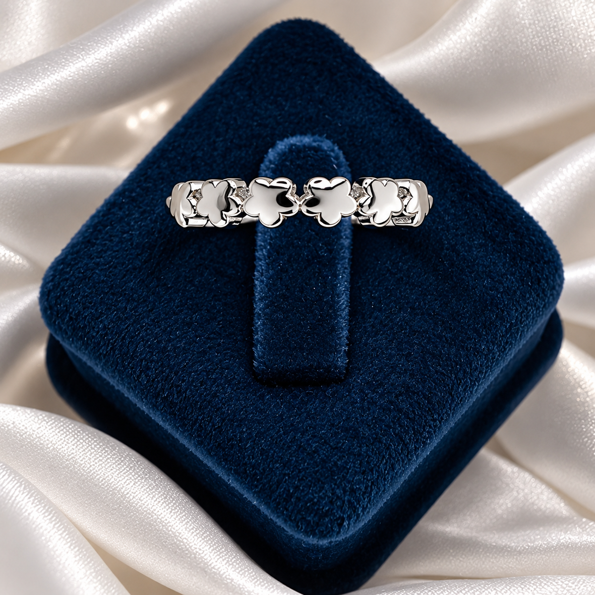 925 Sterling Silver Floral Ring for Women | Elegant Flower Design Ladies Ring – Laxmi Jewellers