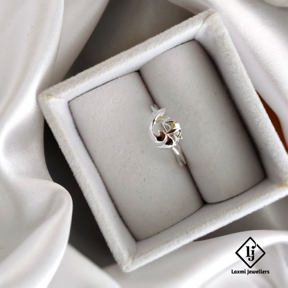 Om Symbol Sterling Silver Ring – Sacred Spiritual Jewelry for Inner Peace