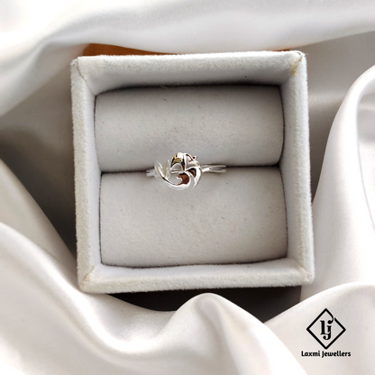 Om Symbol Sterling Silver Ring – Sacred Spiritual Jewelry for Inner Peace