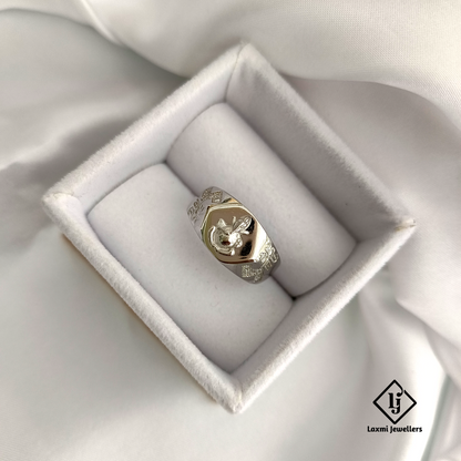 925 Silver Ganesha Ring for Men – Designer Spiritual Ring by Laxmi Jewellers