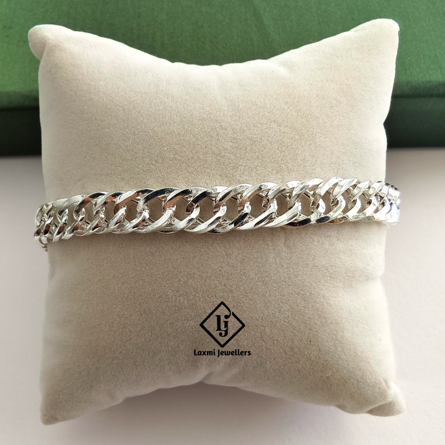 925 Sterling Silver Cuban Link Bracelet for Men | Heavy Chain Stylish Gents Bracelet