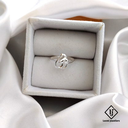 Elegant Om Symbol Sterling Silver Ring – Spiritual Jewelry for Inner Peace