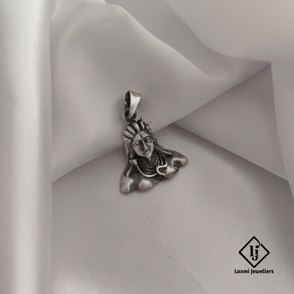 925 Sterling Silver Adiyogi Shiva Pendant | Spiritual & Divine Jewelry