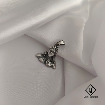 925 Sterling Silver Adiyogi Shiva Pendant | Spiritual & Divine Jewelry