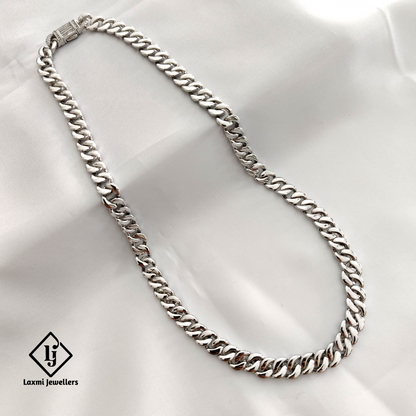 925 Sterling Silver Cuban Chain for Men – Heavy & Stylish Necklace