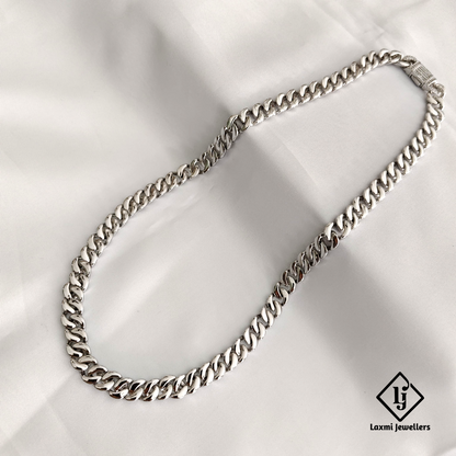 925 Sterling Silver Cuban Chain for Men – Heavy & Stylish Necklace