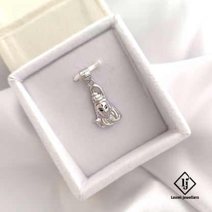 925 Sterling Silver Shivji Pendant | Trishul Damru Design | Mahadev Jewelry for Men & Women