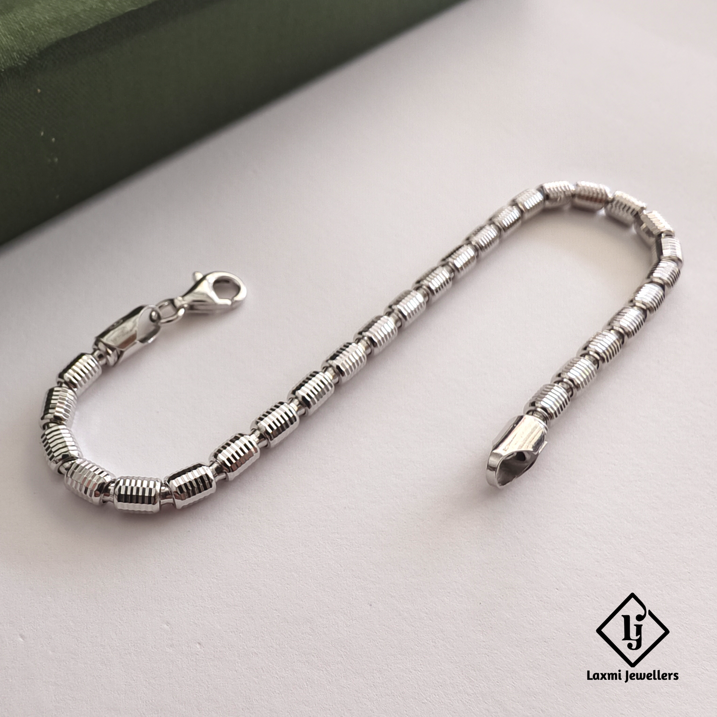 925 Sterling Silver Men’s Bracelet | Stylish Silver Chain Bracelet for Men